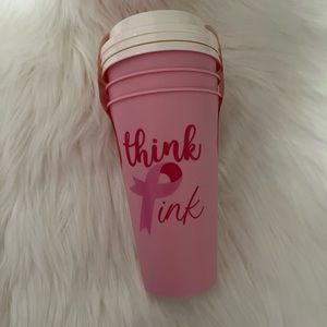 10/$10 ❤️New 3 pc reusable cups❤️